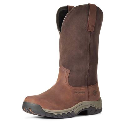 Ariat Terrain Pull On Waterproof - Outdoor Schoenen DonkerBruin Dames - 39618-002